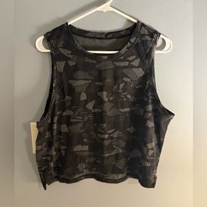 Lululemon Women’s Black Camo Tank Top